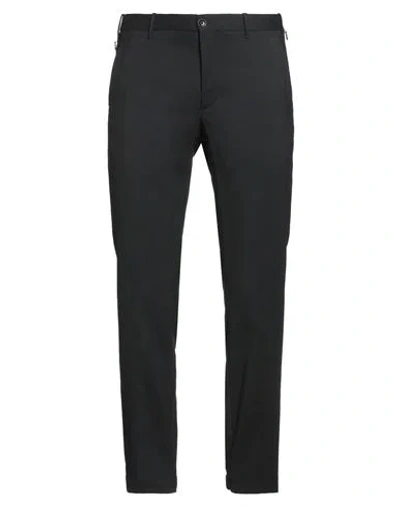 INCOTEX INCOTEX 1951 BY SLOWEAR MAN PANTS BLACK SIZE 42 WOOL, POLYESTER, ELASTANE