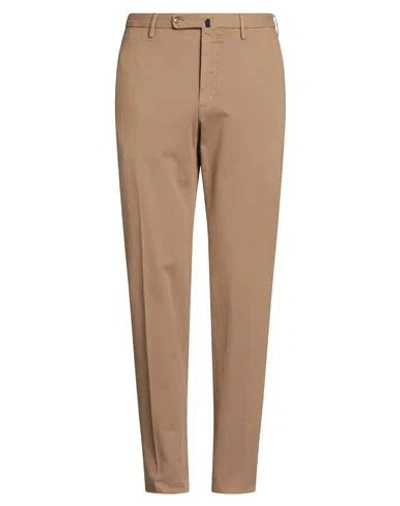 Incotex 1951 By Slowear Man Pants Camel Size 40 Cotton, Elastane In Brown