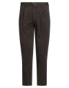 Incotex By Slowear Man Pants Dark Brown Size 38 Virgin Wool In Brown