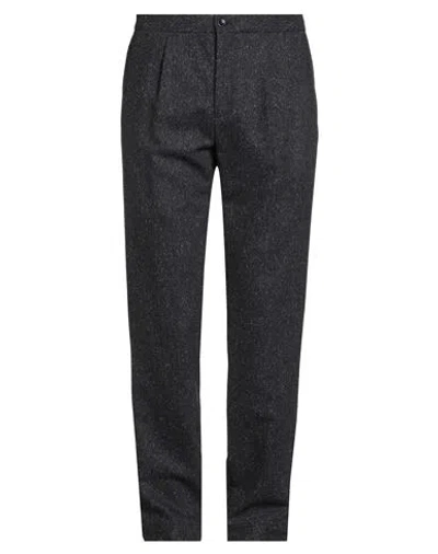 Incotex 1951 By Slowear Man Pants Navy Size 38 Virgin Wool, Polyamide, Silk, Elastane In Black
