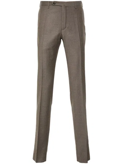 Incotex 1t0035.1645b-420 Dark Beige In Neutrals