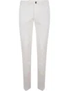 Incotex Slim Fit Trousers In White
