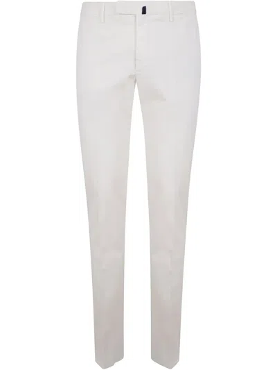 INCOTEX SLIM FIT TROUSERS,1W0030.9098B 021 WHITE