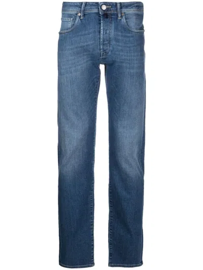 Incotex 5p Denim Str Wash 2 Clothing In Blue