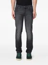 Incotex 5p Washed Jeans In Black
