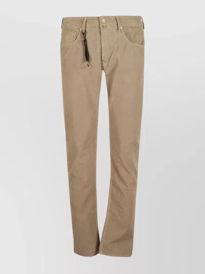INCOTEX 5POCKETS BELT LOOPS TROUSERS