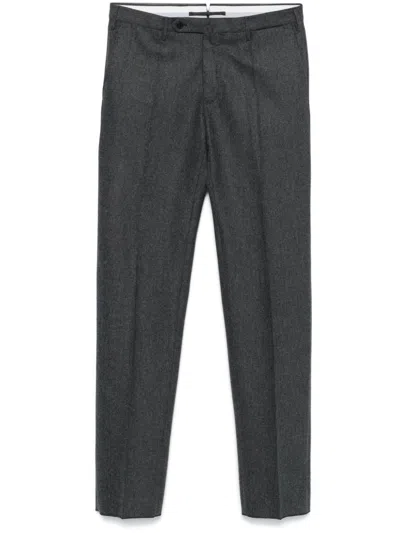 Incotex Anthracite Grey Virgin Wool 30 Trousers