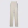 Incotex Trousers Linen Wide Leg