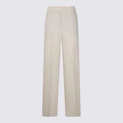 INCOTEX BEIGE LINEN PANTS