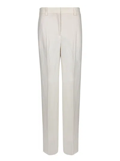 INCOTEX INCOTEX BEIGE LINEN PANTS