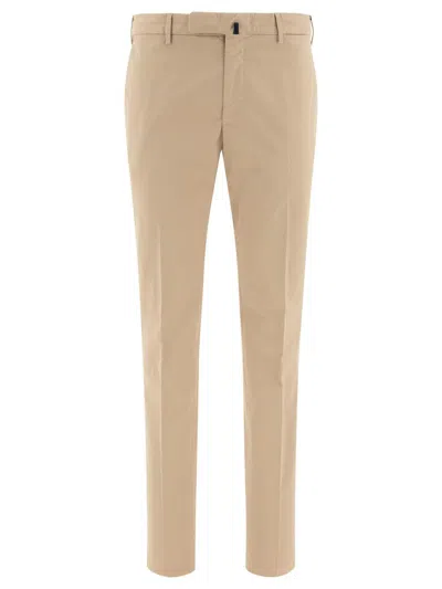 Incotex Beige Pants In Neutral