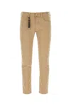 Incotex Beige Stretch Cotton Pant