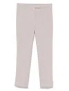 Incotex Cotton Trousers With Stripes And Pockets