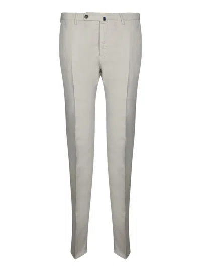 Incotex Belt Loop Casual Pants In Brown