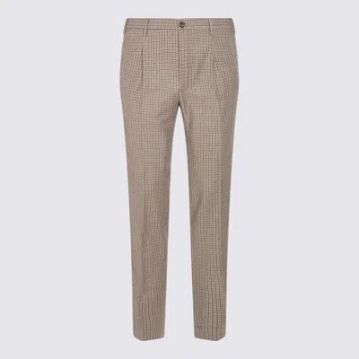 Incotex Relaxed Fit Trousers Featuring Pockets In Neutral