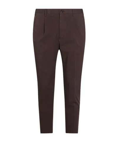 Incotex Belt-loop Casual Pants In Black