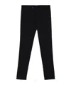 Incotex Tapered Tailored Trousers In Black