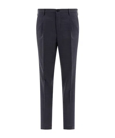 Incotex Belt-loop Casual Pants In Black