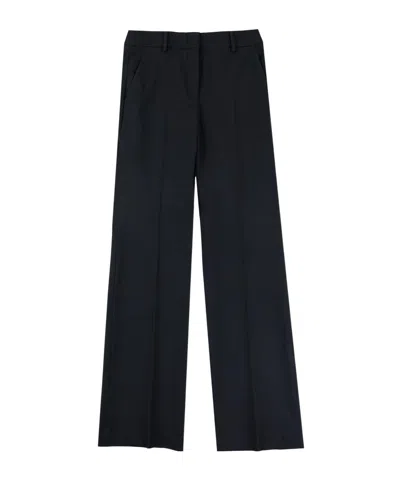 Incotex Belt-loop Casual Pants In Black