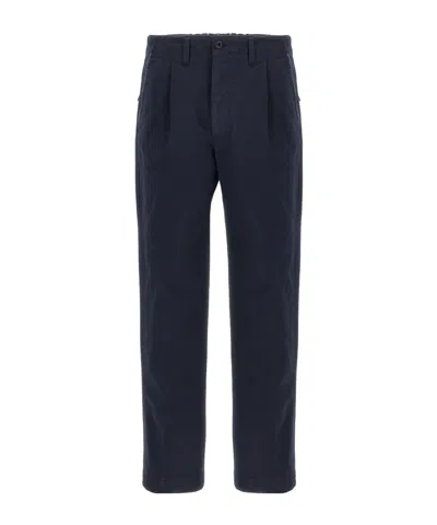 INCOTEX INCOTEX PLEATED LOOSE-FIT PANTS