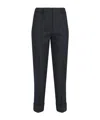 Incotex Belt-loop Casual Pants In Black
