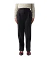 Incotex Belt-loop Casual Pants In Black