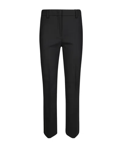 Incotex Belt-loop Casual Pants In Black