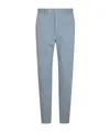 Incotex Belt-loop Casual Pants In Blue