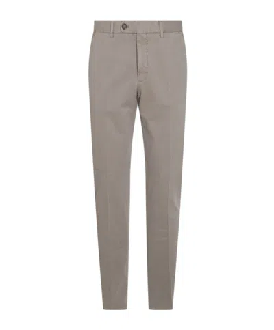 Incotex Belt-loop Casual Pants In Gray