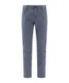 Incotex Button-fly Trousers In Gray
