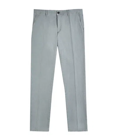 Incotex Belt-loop Casual Pants In Gray