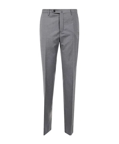 Incotex Belt-loop Casual Pants In Gray
