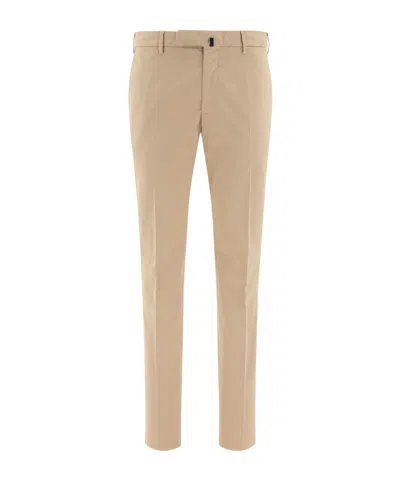 Incotex Belt-loop Casual Pants In Nude