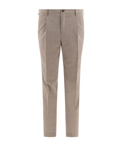 Incotex Belt-loop Casual Pants In Nude