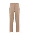Incotex Belt-loop Casual Pants In Nude