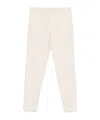 Incotex Belt-loop Casual Pants In White