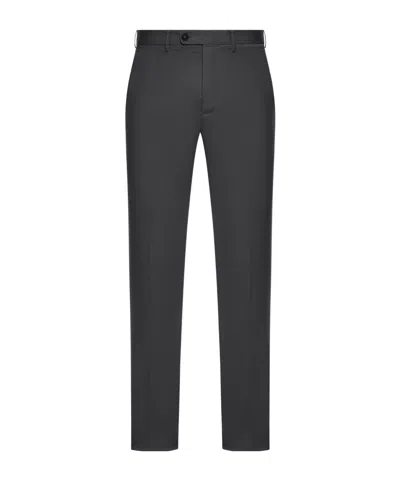 Incotex Belt Loop Track Pants In Black