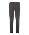 Incotex Trousers With Back And Side Pockets In Black