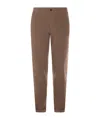 Incotex Trousers With Back And Side Pockets In Brown