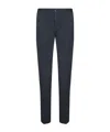 Incotex Belt Loops Casual Pants In Blue