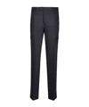 Incotex Belt Loops Casual Pants In Blue