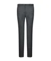 Incotex Belt Loops Casual Pants In Gray