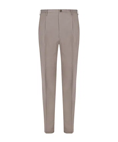 INCOTEX BELT LOOPS CASUAL PANTS