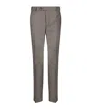 Incotex Belt Loops Casual Pants In Gray