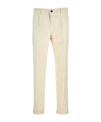 Incotex Belt Loops Casual Pants In Neutral
