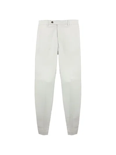 Incotex Belt Loops Cotton Trousers In Multi