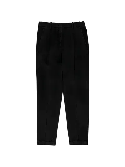 Incotex Belt Loops Galene Trousers In Black