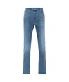 Incotex Special Rivet Detail Trousers In Blue