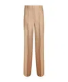 Incotex Tailored Beige Trousers With High Waist In Beige