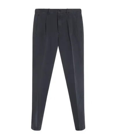 Incotex Belt Loops Slacks In Black